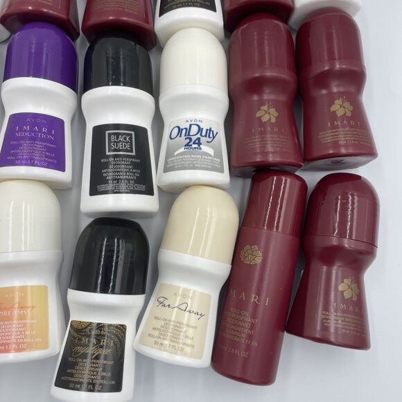 Avon LOT Roll-On Antiperspirant Deodorant 28x NOS Retired Discontinued Rare 1 - Picture 3 of 5